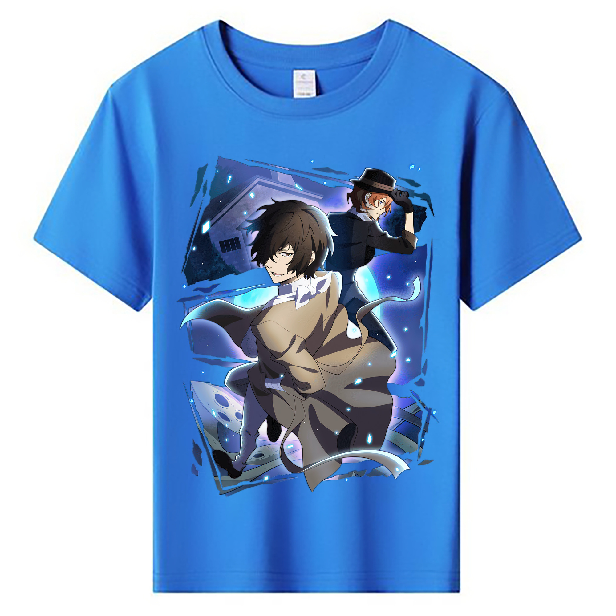 （画像用） 文豪ストレイドッグス Bungo Stray Dogs 綿100％キッズTシャツ（フロントプリント）